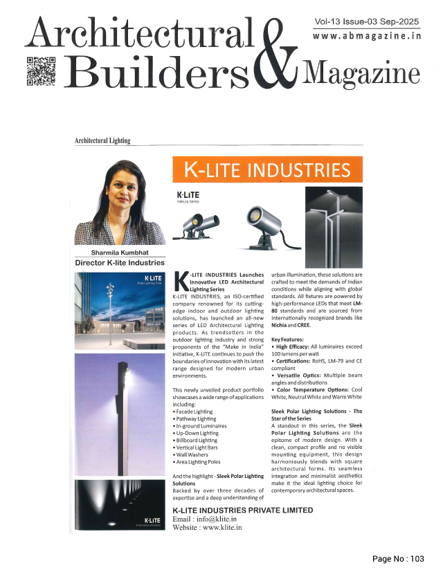 Architectural Builders &  Magazine - September - 2025