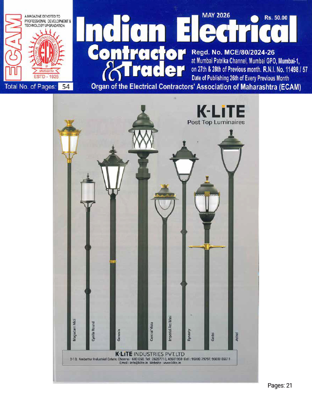Indian Electrical Contractor & Trader - May- 2026